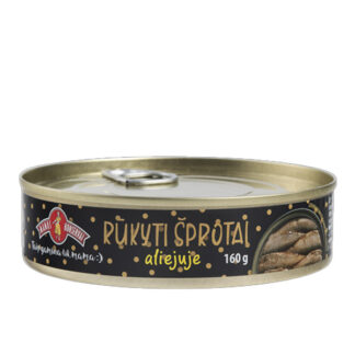 Sprat In Sunflower Oil Mamos Konservai 240 g.