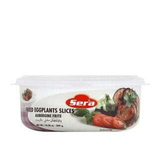 Fried Eggplants Slices In Tomato Sauce Sera 300 g.
