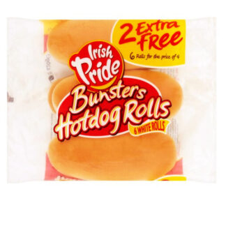 Irish Pride Hot Dog Rolls 6 pcs. 420 g. /Fresh