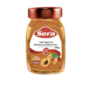 Apricot Jam 45% Fruit Sera 370 g.