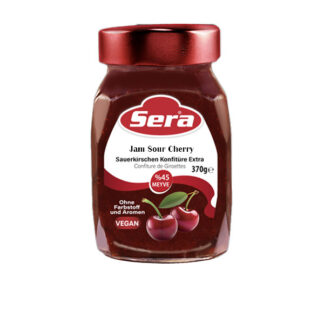 Jam Sour Cherry 45% Sera 370 g.