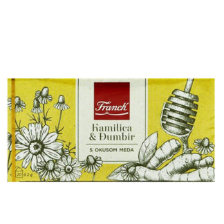 Tea Camomile & Ginger Franck 20 bags (1 pack.)