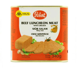 Beef Luncheon Meat Can Robert 340 g. /Halal