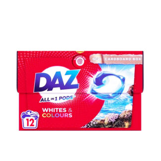 All In 1 Pods Whites/Colours Pods 12W Daz 204.4 g.