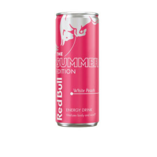 Red Bull White Peach 250 ml. “Including 0.15c Return Deposits”
