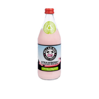 Strawberry Flavoured Milk Drink Millar Moo 500 ml.