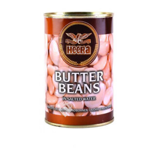 Boiled Butter Beans Heera 400 g.