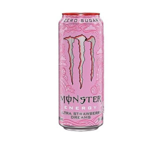Energy Juice Drink Ultra Strawberry Dreams Monster 500 ml./Sugar Free“Including 0.15 c Return Deposits”