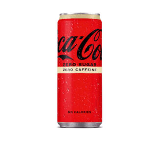 Coca Cola Zero -Sugar/Caffeine/Calories 330 ml. “Including 0.15c Return Deposits”