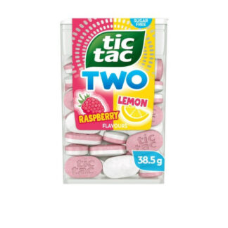 Large Tic Tac Two Raspberry/Lemon 38 g. /Sugar Free