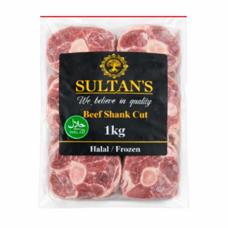 Beef Shank Cut Sultan 1 kg. Halal/Frozen