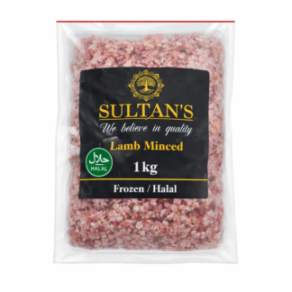 Lamb Minced Sultan 1 kg, /Frozen/Halal