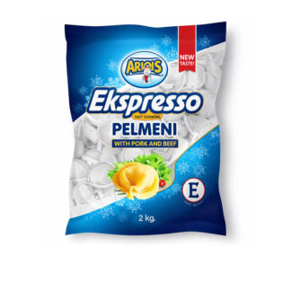 Pelmeni Pork/Turkey/Beef Ekspresso Ariols 2 kg.