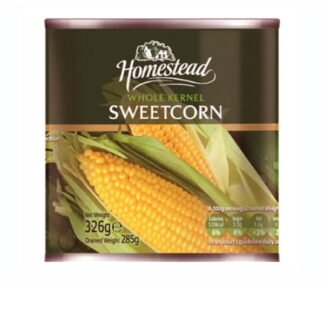 Sweetcorn Kernel Homestead 326 g.